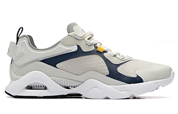 ANTA Chunky Sneakers Men Low Top Shade 1 Gray/Coastal Blue/ANTA White 3