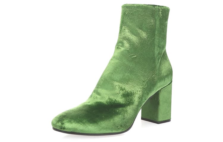 Balenciaga Ville Ankle Boots 'Green' Women's 6