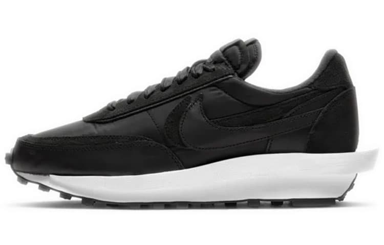 Nike Ld Waffle Sacai Black Nylon 2