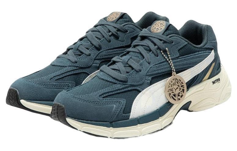 PUMA Teveris Nitro CNy Papermaking 'Blue White' 6