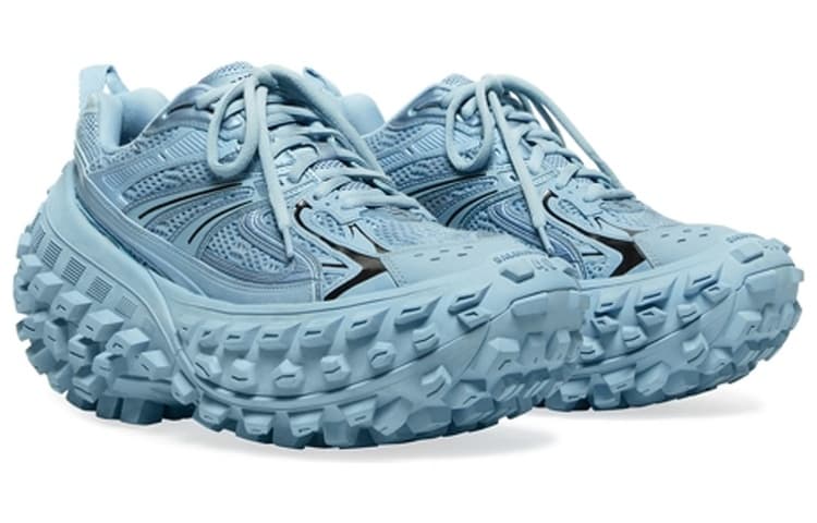 Balenciaga Bouncer Screw Sneakers 'Blue Mesh And Nylon' 5