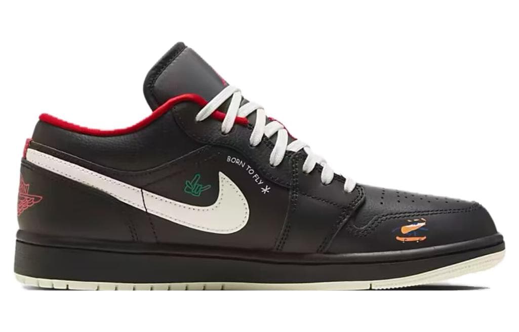 Jordan 1 Low SE Just Skate Black 4