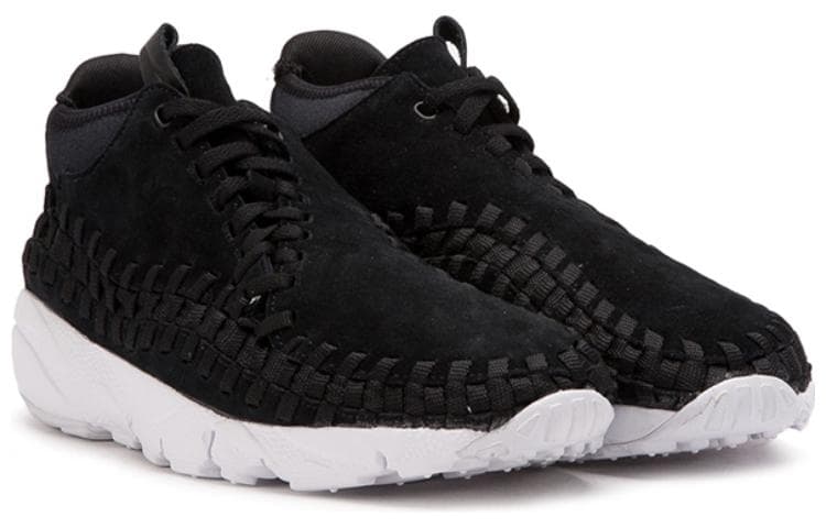 Nike Air Footscape Woven Black Sail 4