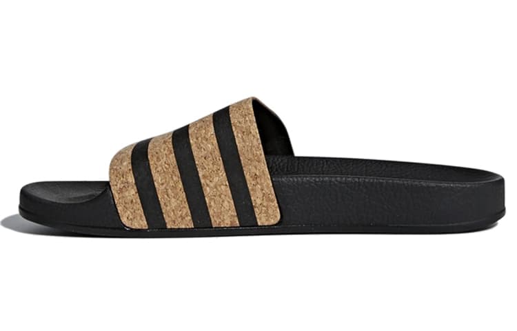 Adidas Originals Adilette 'Black Cork' Women's 2