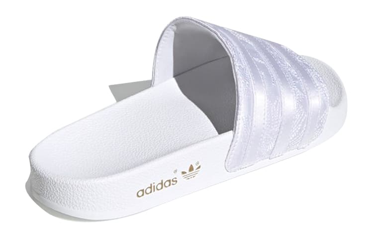 Adidas Originals Adilette 'White' Women's 5