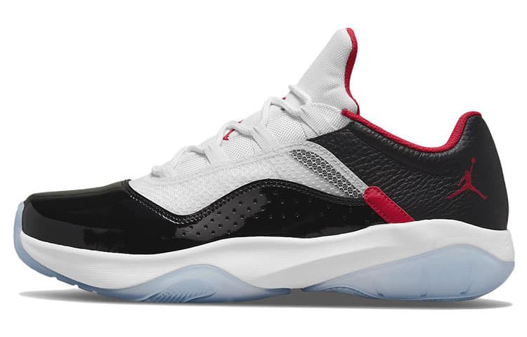 JORDAN 11 Cmft Low White University Red Black 2