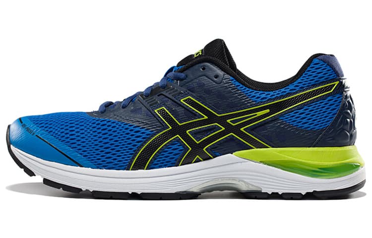 Asics Gel-Pulse 9 Breathable Wear-Resistant Slip-Resistant Low-Top Running Shoes Men's Blue Black 2