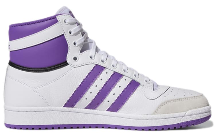 adidas originals Top Ten High White Active Purple 4