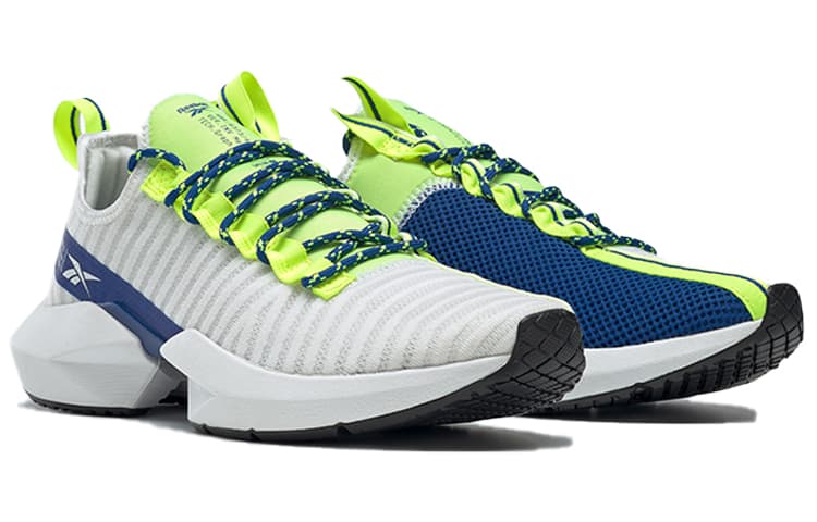 Reebok Sole Fury White/Blue/Green 6