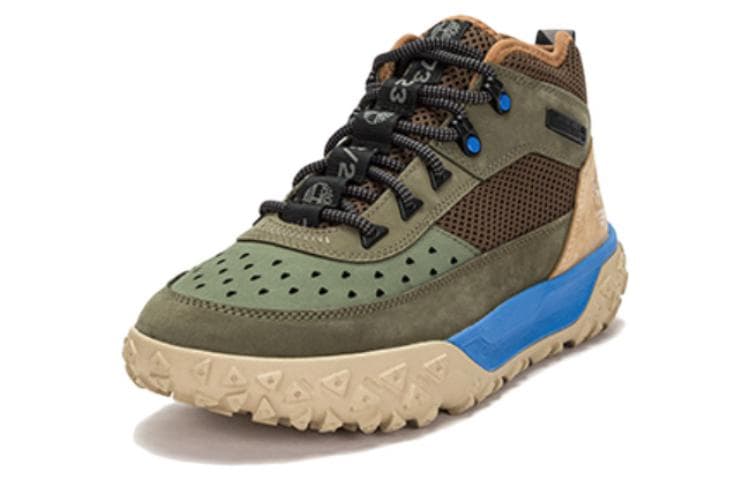 Timberland Greenstride Motion 6 Mid Lace Up Hiking Boots 'Deep Lichen Green' 4