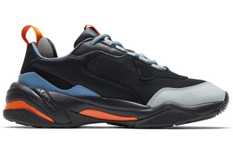 PUMA Thunder Fashion 2.0 'Black Gray Blue' 3