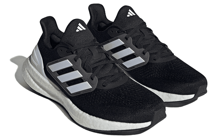 Adidas PureBoost 23 Wide 'Black White' 5