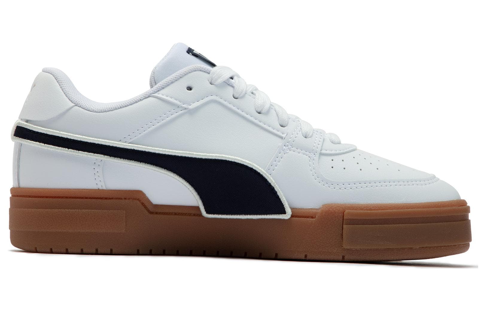 PUMA Ca Pro Low Tops Casual Skateboarding Shoes Unisex White Black 4