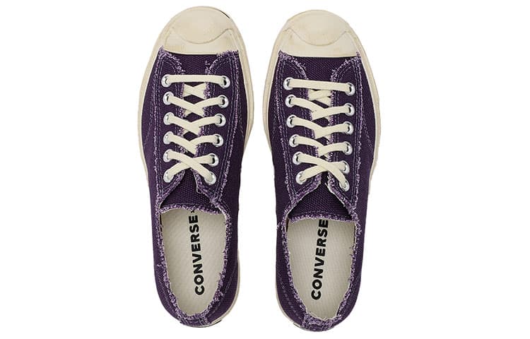 Converse Unisex Jack Purcell Modern Low Top Sneakers Purple 5