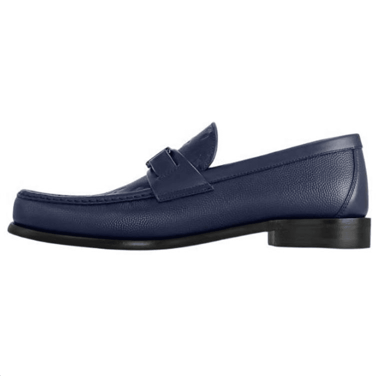 LOUIS VUITTON Major Loafers Men Blue 2