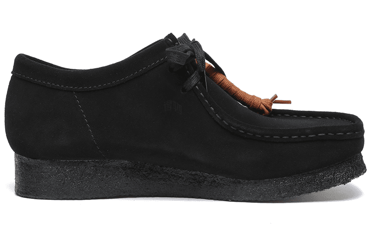 Clarks Originals Breathable Suede Ankle Outdoor Boots Men's Black 4