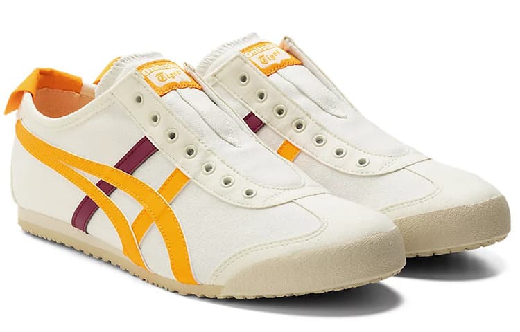 Onitsuka Tiger Mexico 66 Slip On 'Cream Citrus Red' 5