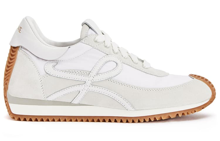 LOEWE Flow Runner Low White Light Grey Gum 4