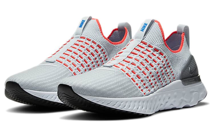Nike React Phantom Run Flyknit 2 Pure Platinum Flash Crimson 5