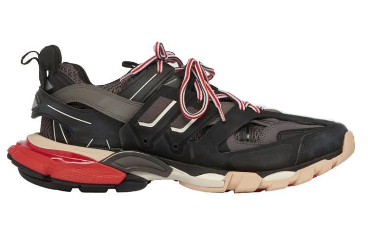Balenciaga Track Black Grey Red 4