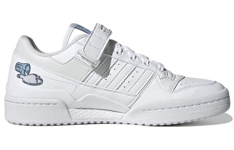 Forum Women's Adidas Originals Low Vegan 'White Dash Grey' Women's 3