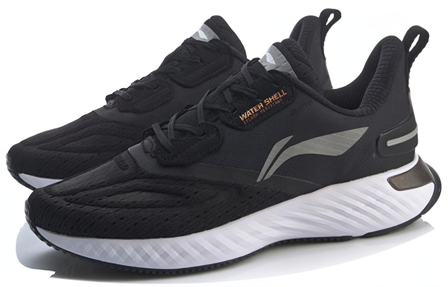 LINING Cloud Five Generations SHIELD Running Shoes Men Low-Top Black 5