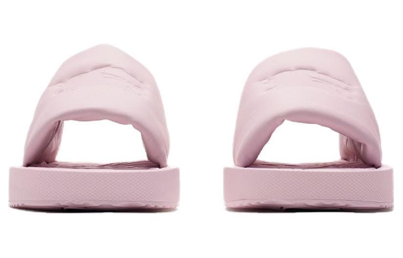Burberry Embossed Design Flip-Flops Women's Pink 3