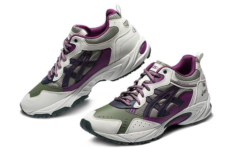 ASICS Gel 100 Tr 'White Green Purple' 5