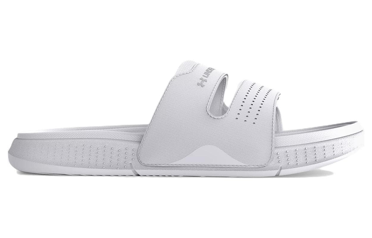 Under Armour Ansa Studio Slide 'White Halo Grey' Women's 4
