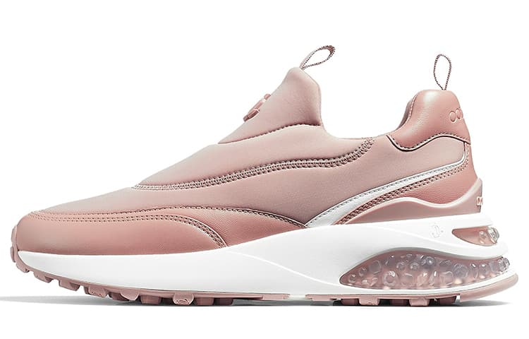 Jimmy Choo MemphiS Ballet Cushioning Anti-Slip And Wear-Resistant Low-Top Casual Shoes Women's Pink 2