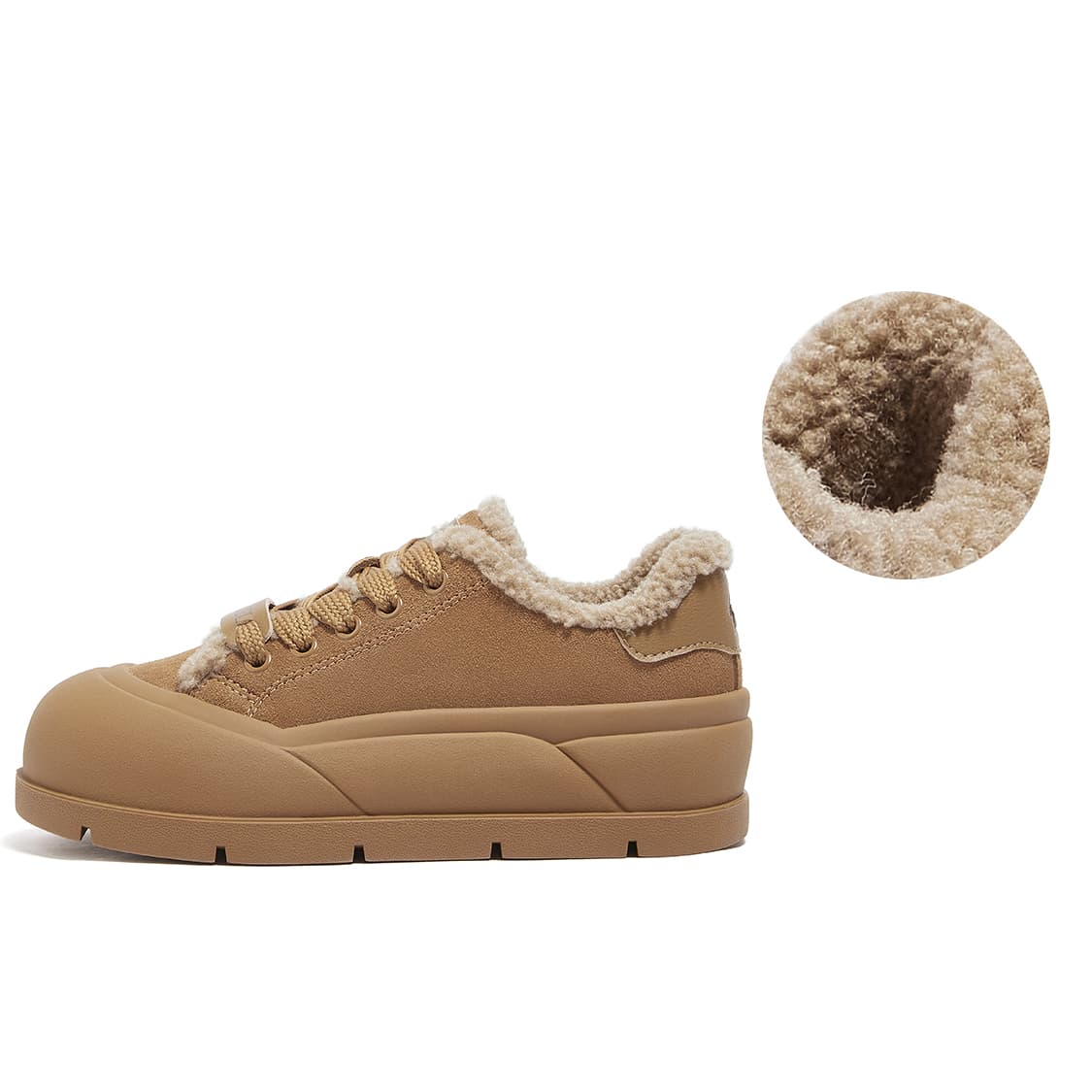 CAMEL Warm And Wear-Resistant Short Snow Boots Women's 2