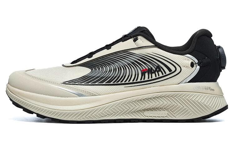 FILA BOA WOLF Running Shoes Men Low-Top Dove Yellow/Beige