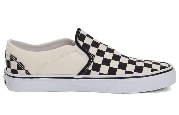 Vans Asher Checkerboard Black White Women's 4