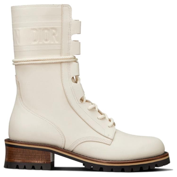 DIOR Martin Boots Women's White 3