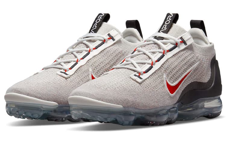 Nike Air VaporMax 2021 Fk Light Bone University Red 6
