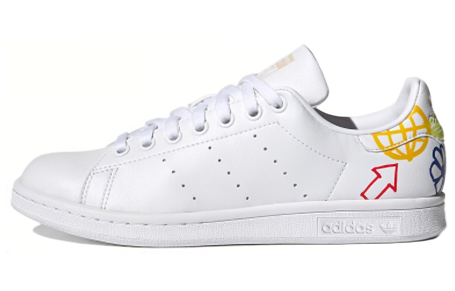 Adidas Originals Stan Smith White Doodle Women's 2