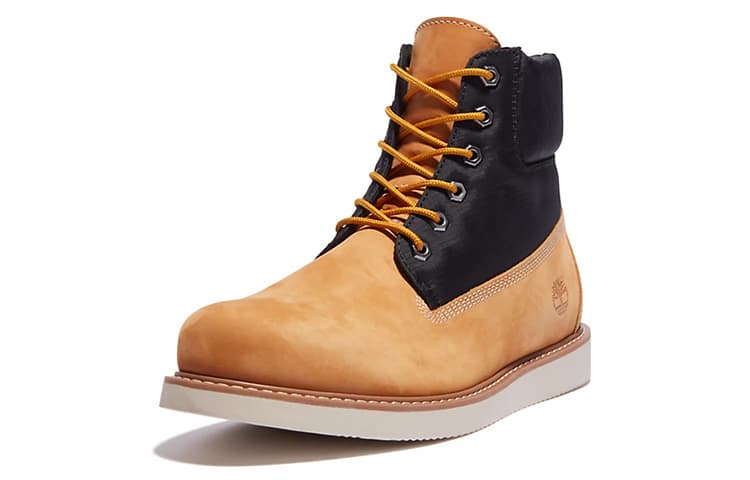 Timberland Newmarket 6 Inch Quilted Boots 'Wheat Black' 6