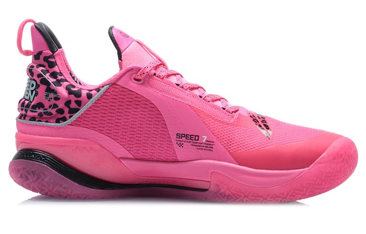 CBA X LINING Speed VII Premium - Pink Leopard 3