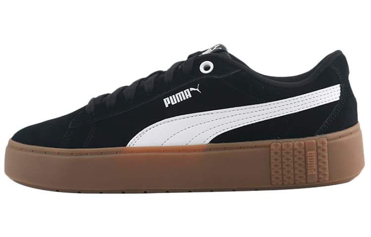 PUMA Smash Platform V2 Suede 'Black Gum' Women's 2