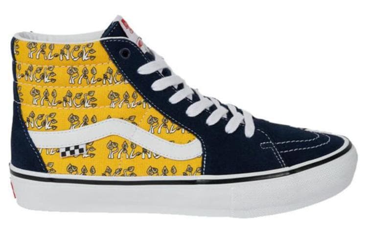 Vans Palace X Vans SK8 HI Shroom Pack 'Black Yellow' 4