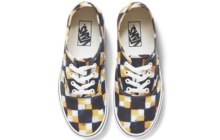 Vans Authentic Double Check Vault 'Yellow Gray' Women's 5