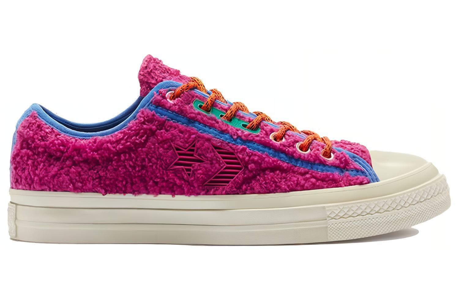 Converse Star Player Ox Retro Sherpa Cactus Flower 3
