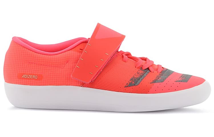 Adidas Adizero Shot Put Shoes 'Signal Pink Copper Metallic' 3