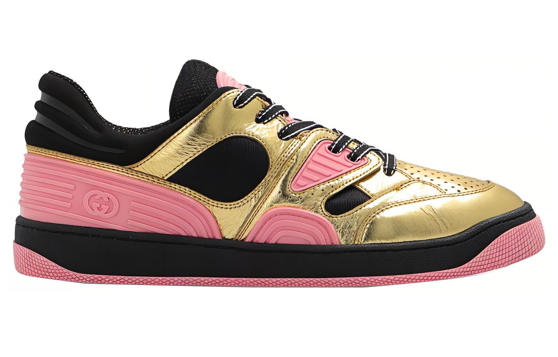 GUCCI Women's Basket 'Black Gold Pink' Women's 3