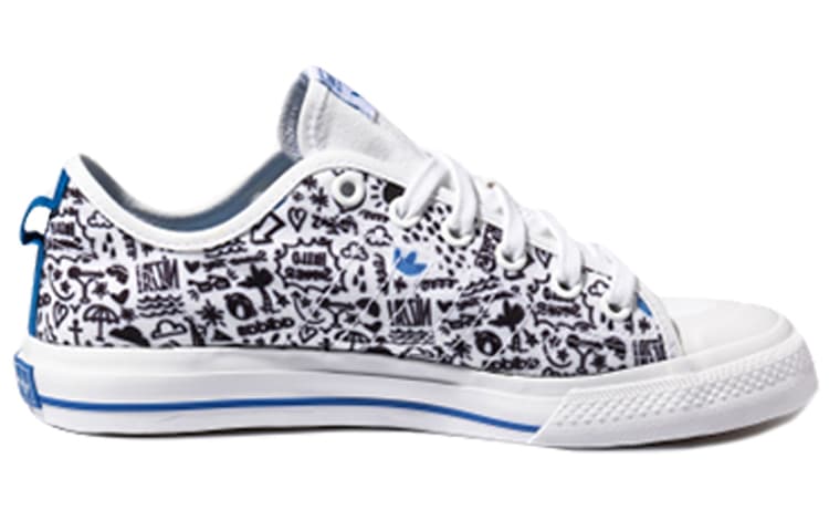 Adidas Originals Nizza Rf White Blue Bird 3