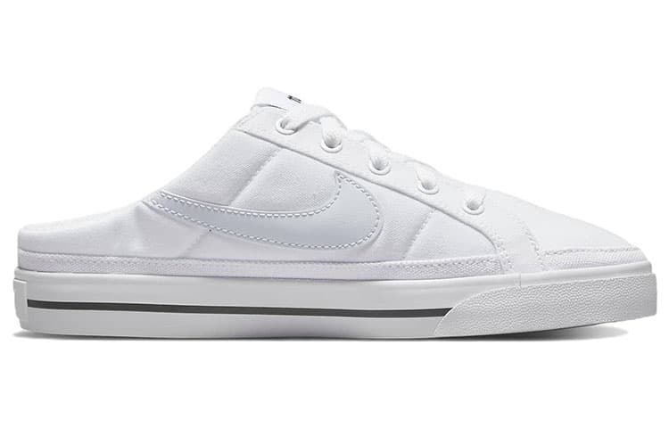 Nike Court Legacy Mule 'White Light Blue Grey' Women's 3