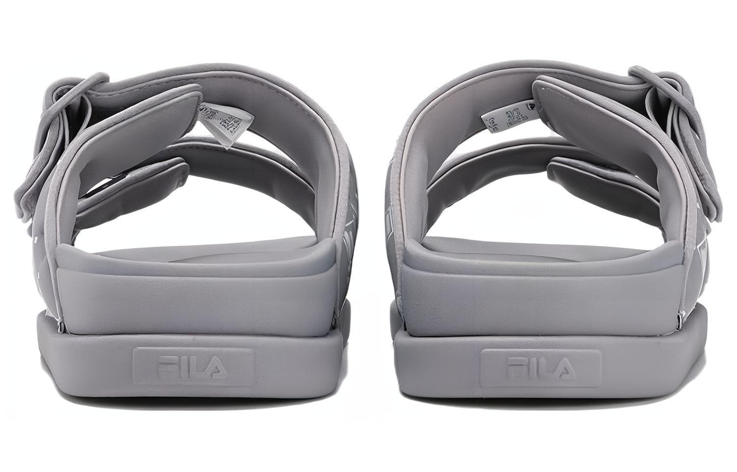 FILA Lucia Fashion Slides 'Grey White' 5
