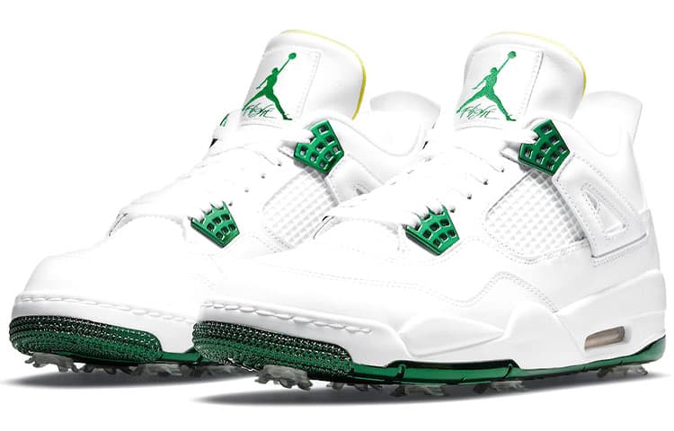JORDAN 4 Retro Golf Metallic Green 6