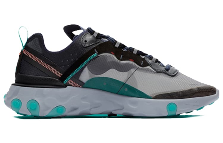 Nike React Element 87 Black Neptune Green 4