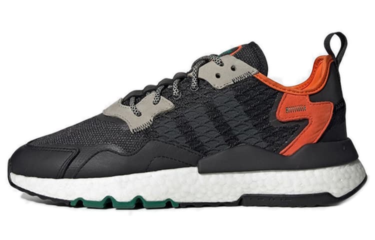 Adidas Originals Nite Jogger Cordura Black Orange 2